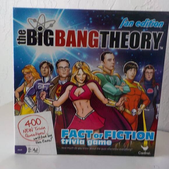 Big Bang Theory Game Fan Edition Trivia Adult 12+ - Picture 2 of 10